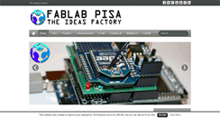 Desktop Screenshot of fablabpisa.org